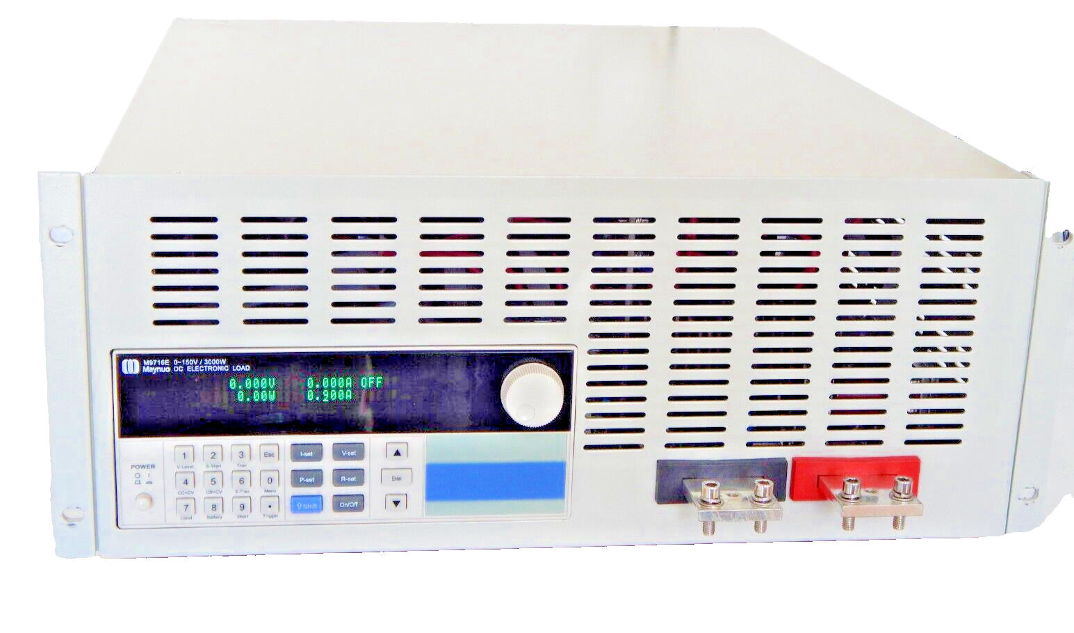 Maynuo M9716E Programmable DC Electronic Load 0-150V / 3000W Maynuo M9716E Programmable DC Electronic Load 0-150V / 3000W